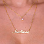 The Dainty Halo Necklace (Custom)